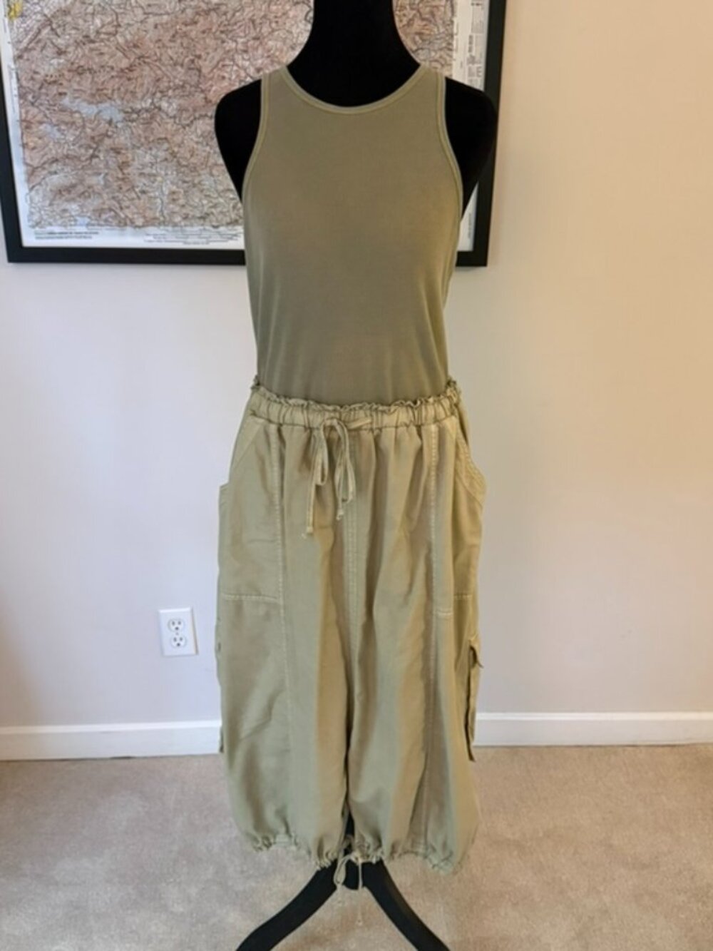 Daily Practice by Anthropologie Tank w/ Cargo Skirt Dress Size M